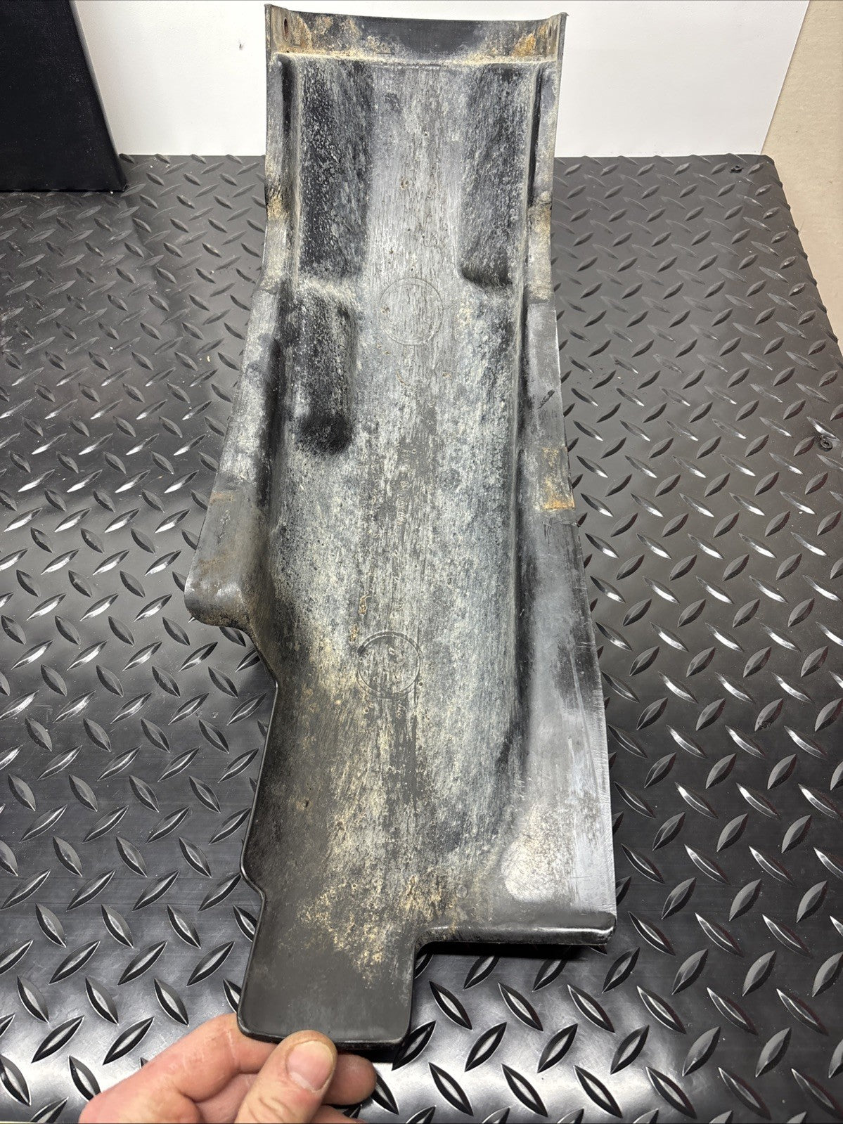 1976 Kawasaki KZ 400 Rear Sub Inner Plastic Fender