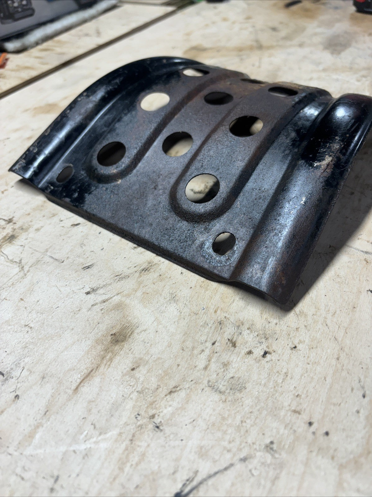 1974 Kawasaki F7 175 Enduro Skid Plate Bash Plate Guard