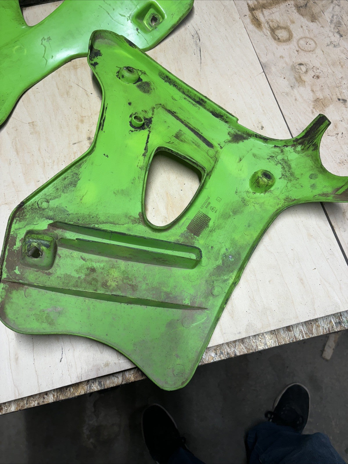 1994 94-98 KX125 KX250 Fuel Tank Plastics Left Right Scoop Body Cover