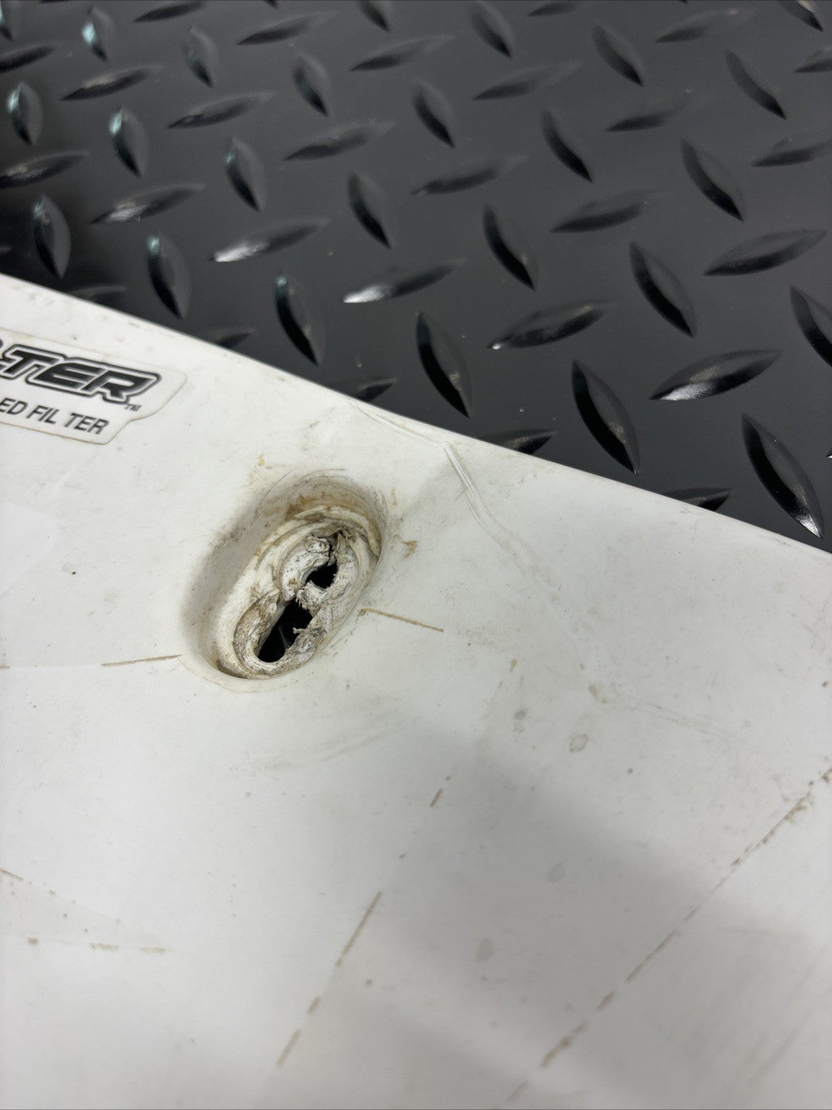 1994 Kawasaki KX125 Front Number Plate Kx 125