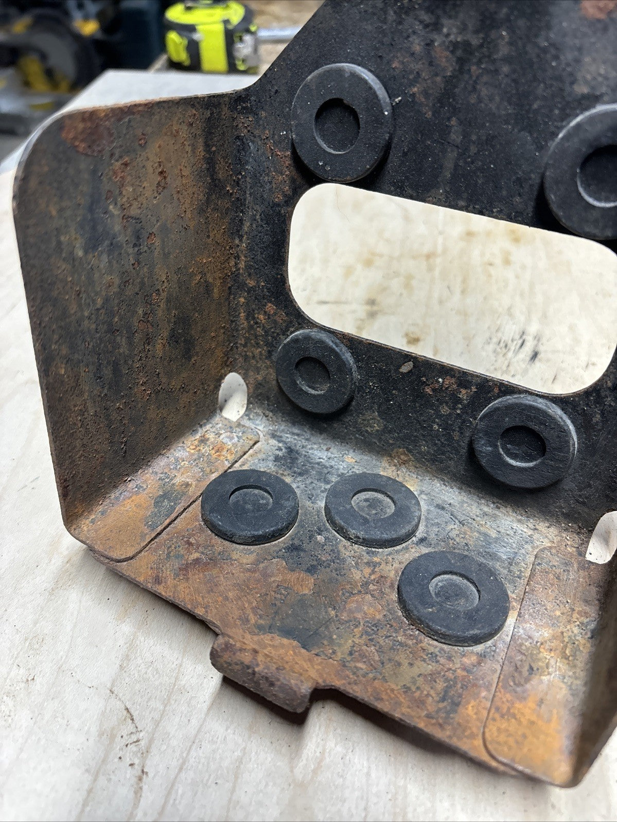 1976 Kawasaki KZ400 Battery Box Mount Tray Bracket