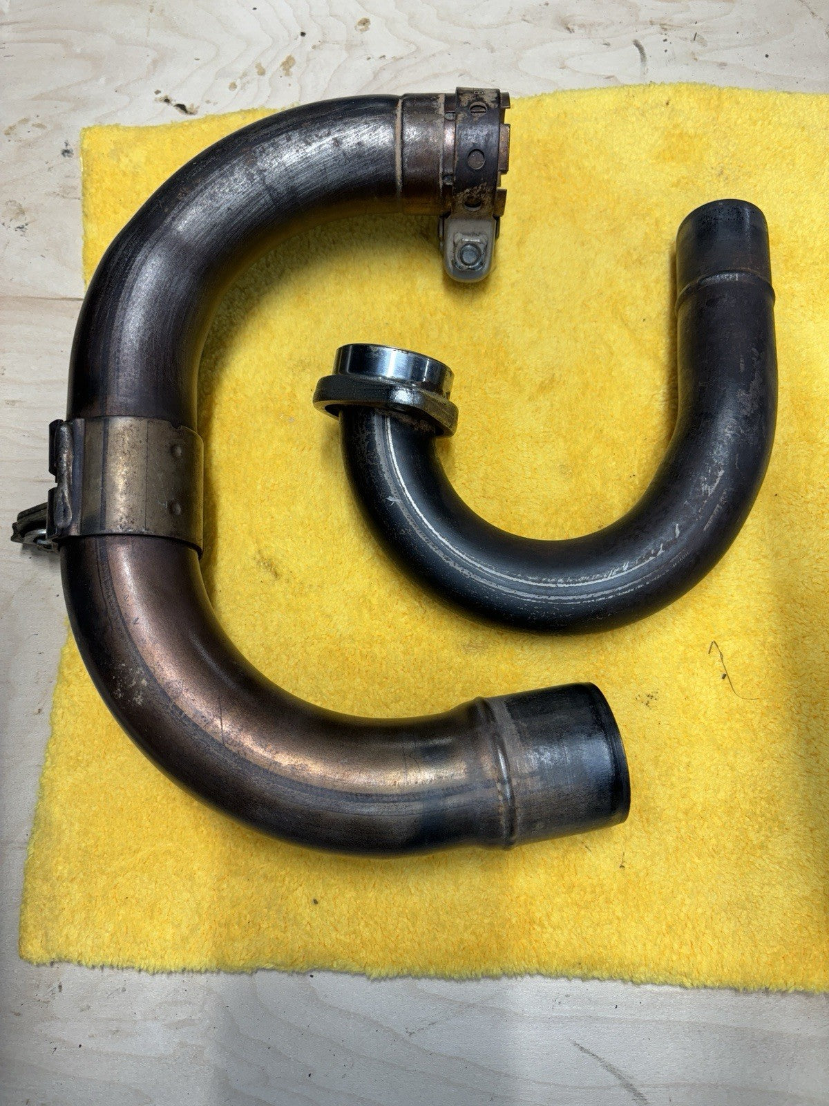 2020 YAMAHA 19-23 YZ250F YZ250FX OEM EXHAUST PIPE CHAMBER HEADER