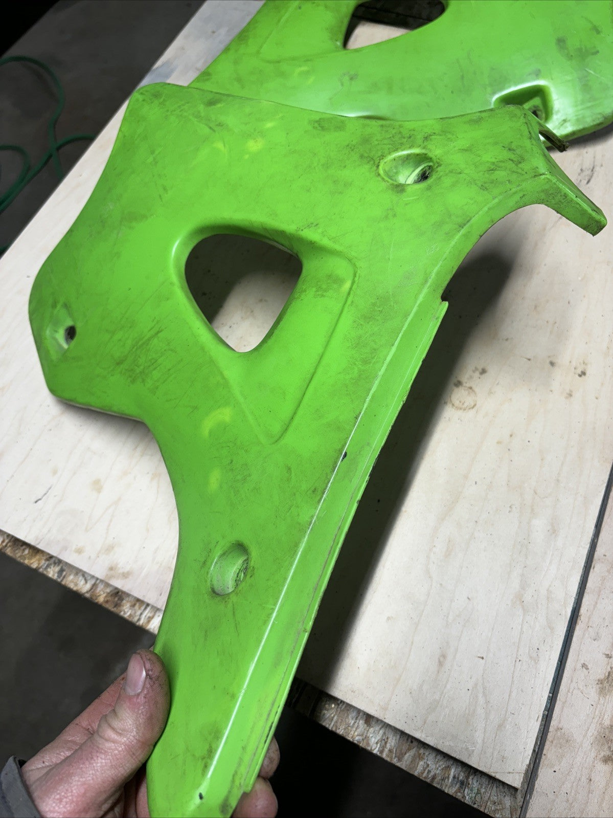 1994 94-98 KX125 KX250 Fuel Tank Plastics Left Right Scoop Body Cover