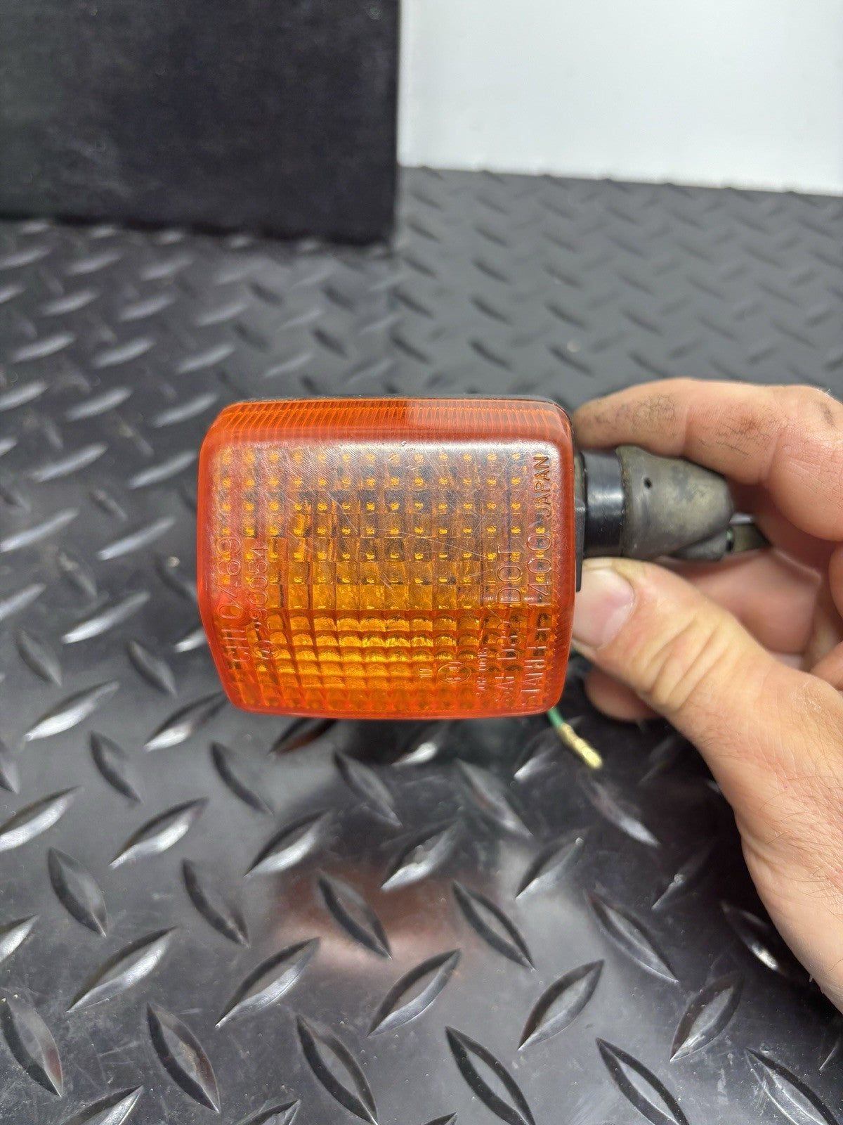 1991 Honda XR250L Front Turn Signal Assembly Set Directionals *Working*