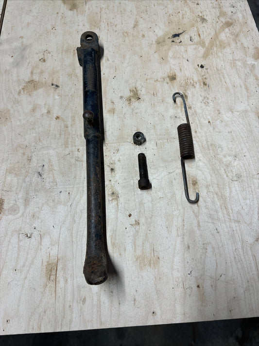 1974 Kawasaki F7 175 Enduro OEM Kick Side Stand Spring Bolt Kickstand