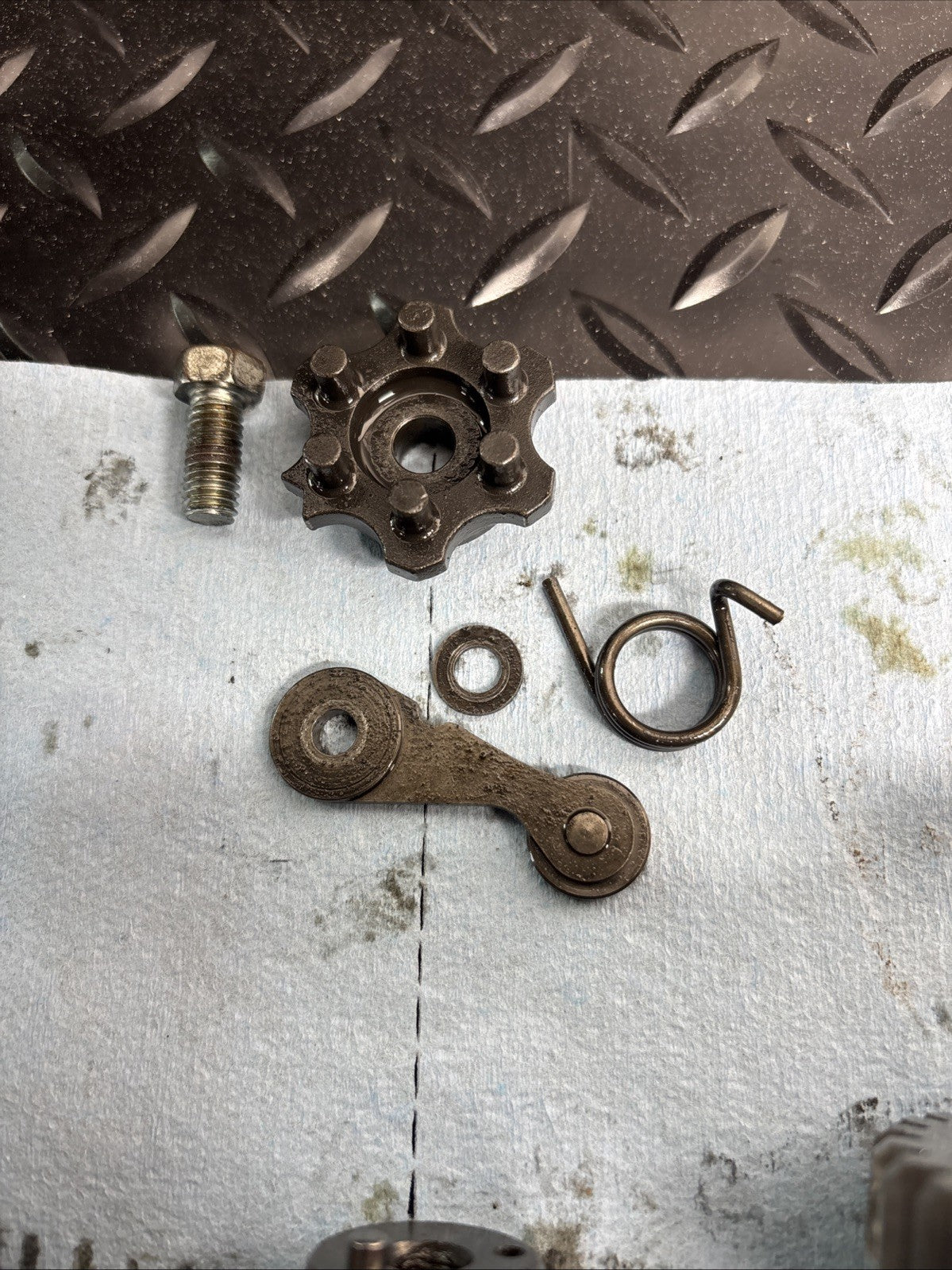 1994 Kawasaki KX125 94-98 OEM Transmission Gears Shift Forks Drum Bearings Shaft