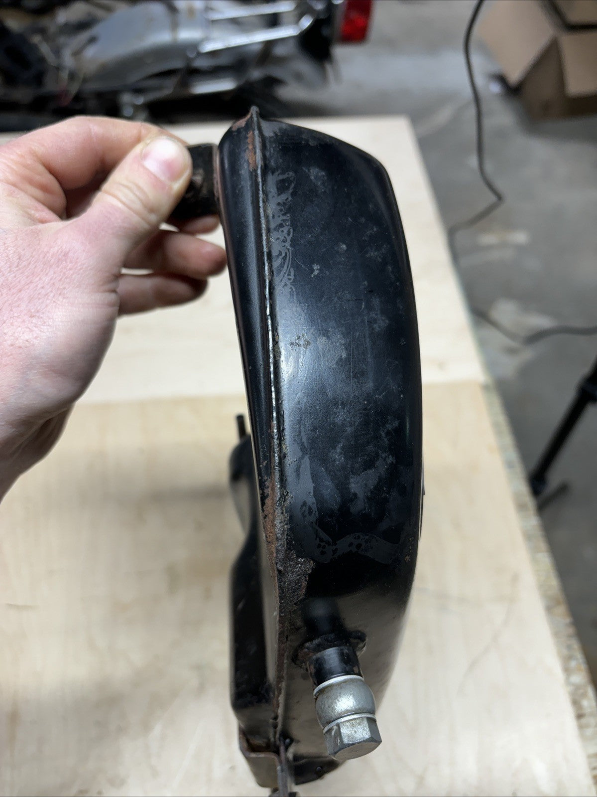 1974 Kawasaki F7 Enduro 175 Oil Reservoir Tank OEM 2 Stroke Oil Tank
