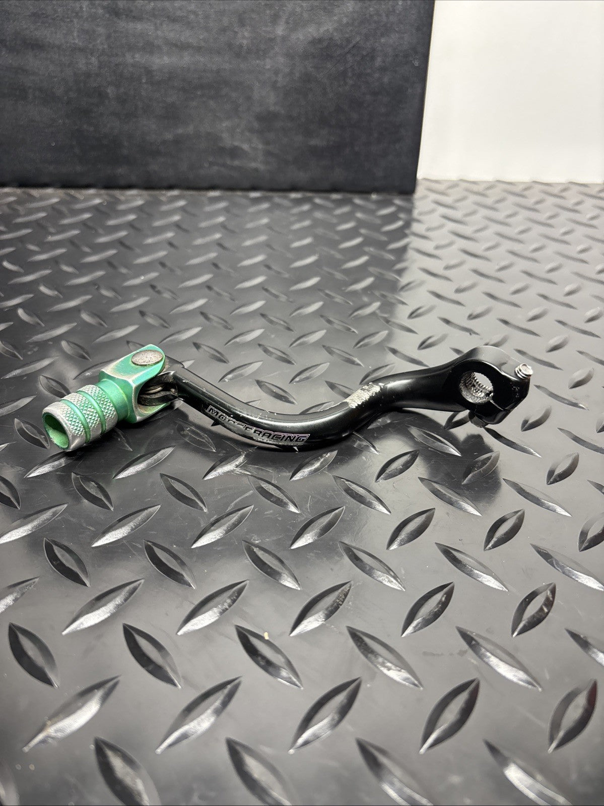 Moose Aluminum Folding Shift Lever Green for Kawasaki KX125 1994