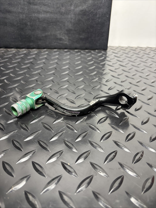 Moose Aluminum Folding Shift Lever Green for Kawasaki KX125 1994