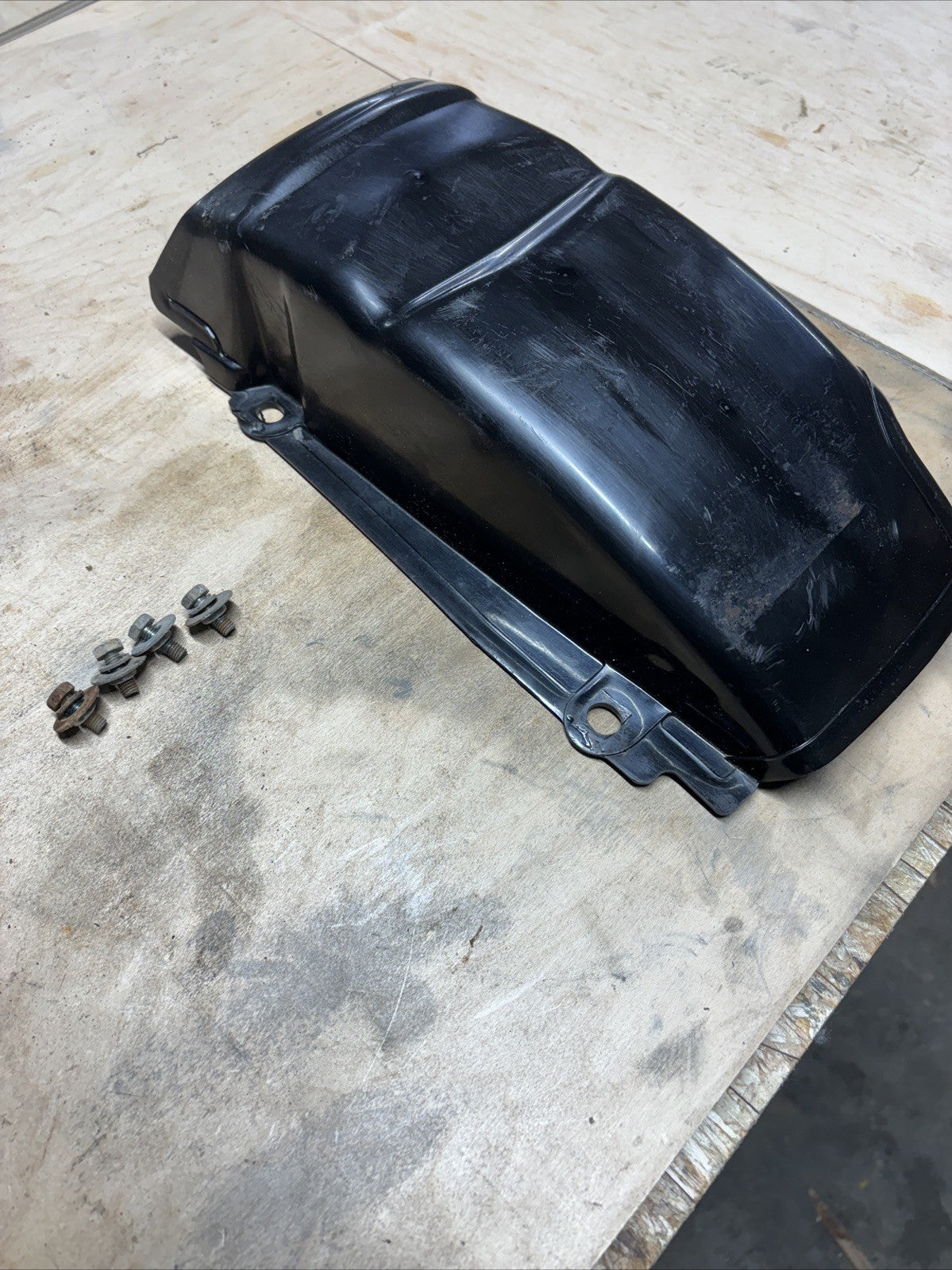 1974 KAWASAKI F7 175 ENDURO REAR INNER FENDER MUD SPLASH GUARD