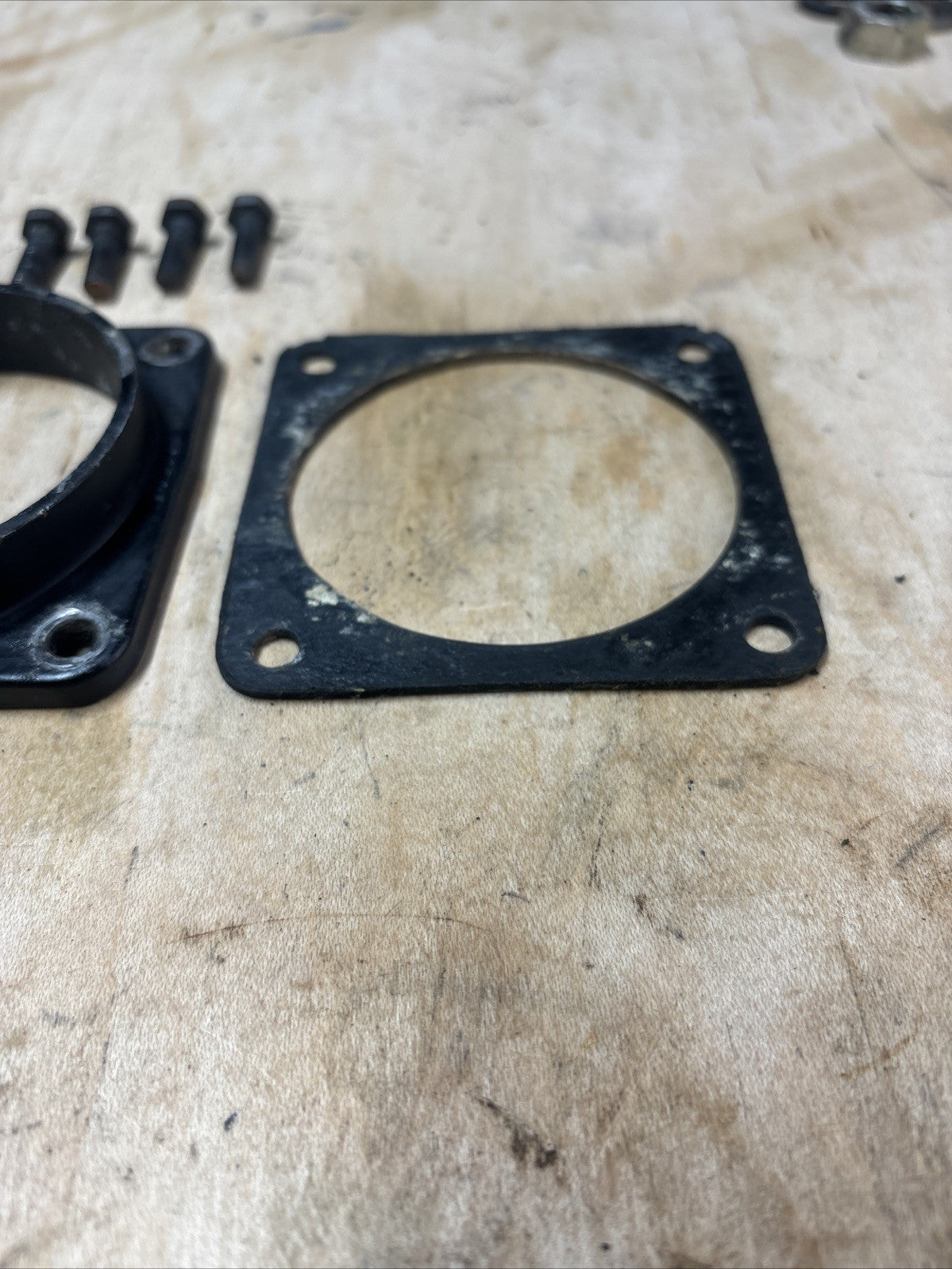 1974Kawasaki F7 175 Enduro Air Intake Manifold Adapter Boot Flange OEM