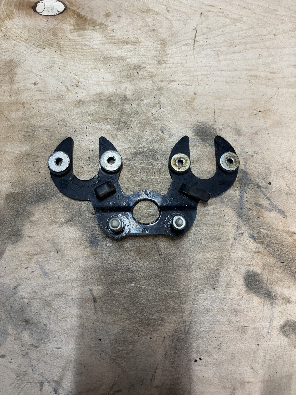 1974 Kawasaki F7 175 Enduro Gauge Cluster Bracket Mounting Speedometer Tach