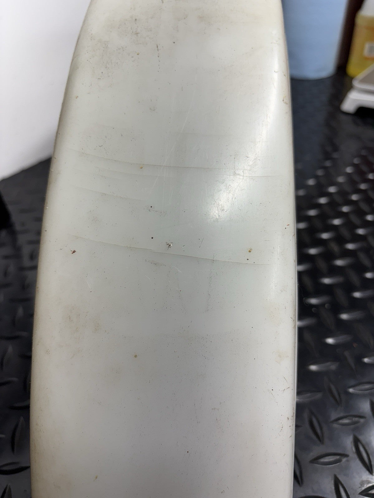 Montesa 123 250 360 Cappra Enduro H6  VA VB White Plastic Front Fender