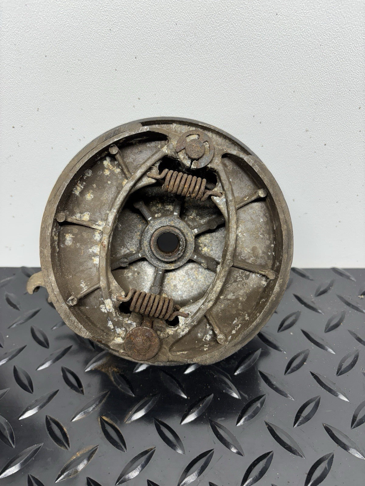 70s Montesa Cappra Enduro Cota 125 250 360 Front Brake Plate Hub Assembly Pads