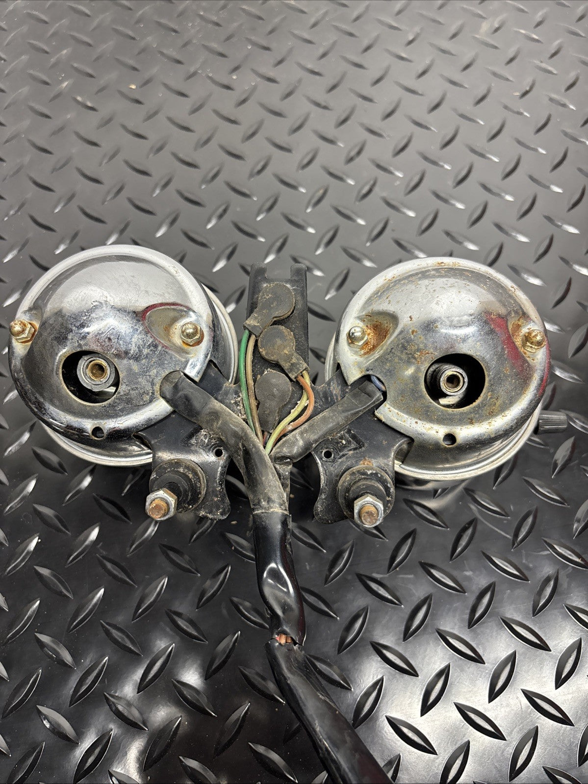 1976 Kawasaki KZ400 Speedometer Tachometer Instrument Gauge Gauges Kz 400