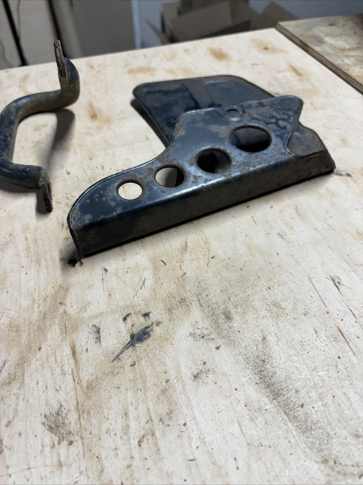 1974 Kawasaki F7 175 Enduro Chain Guard And Guard Hoop