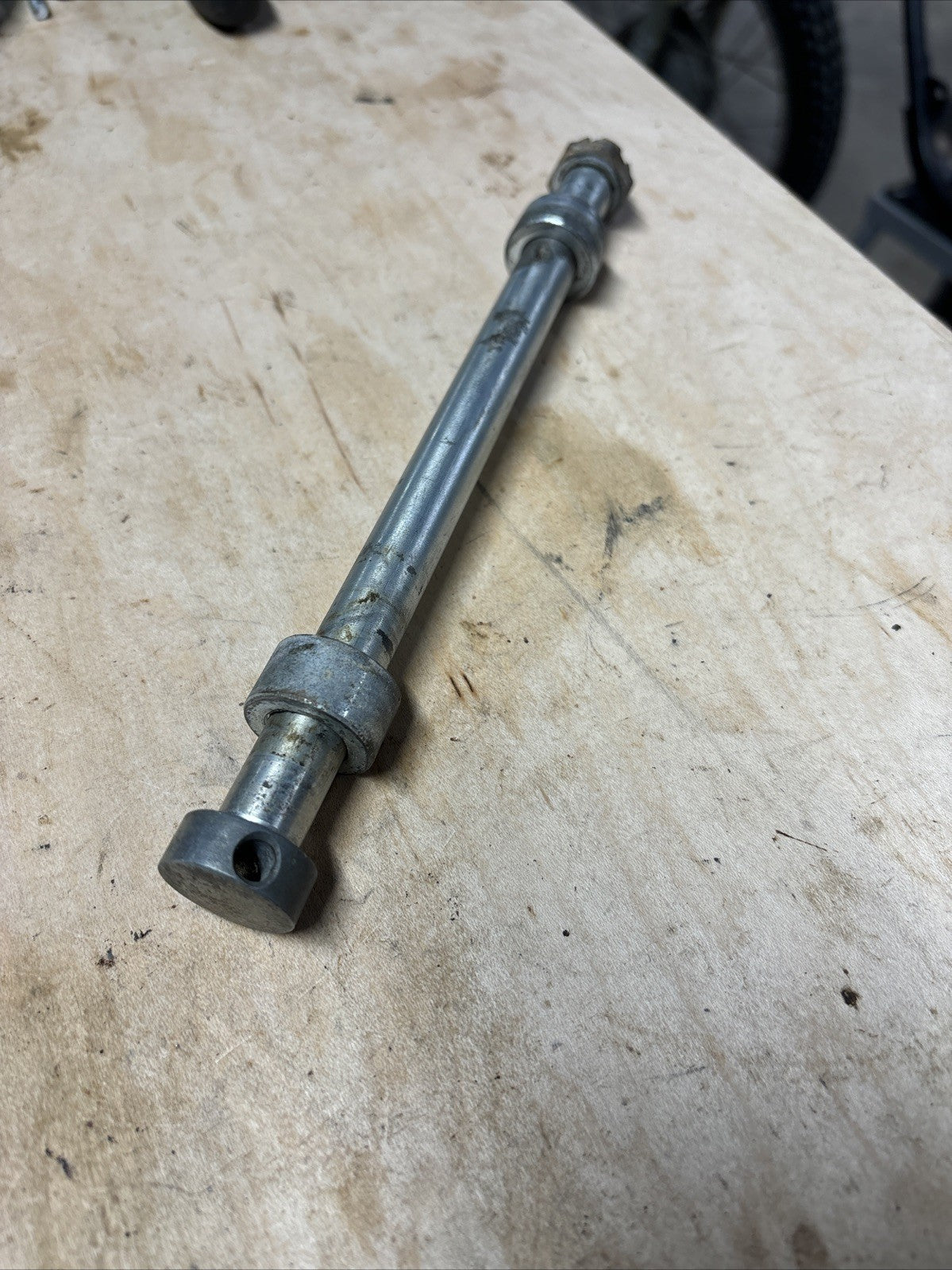 1974 Kawasaki F7 175 Enduro Rear Axle Bolt Spacers
