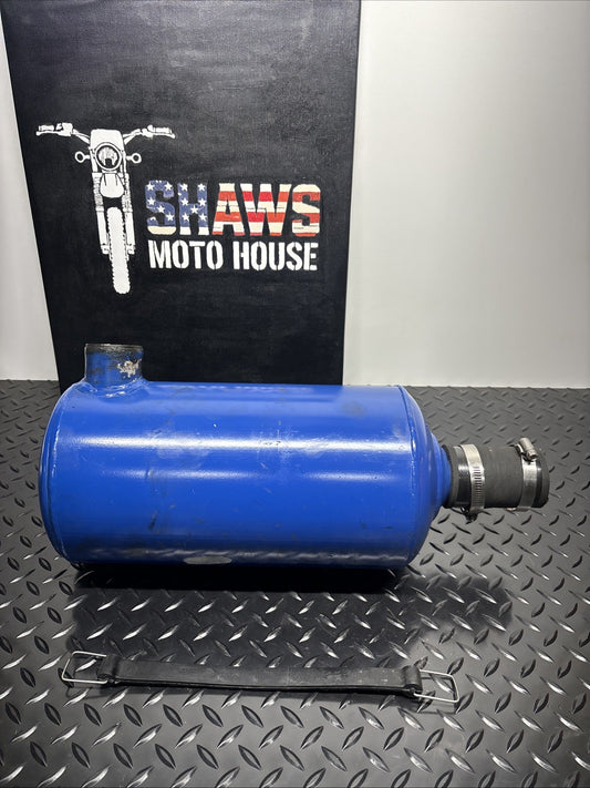 1989 Seadoo SP 587 Muffler Silencer Water Box Blue OEM