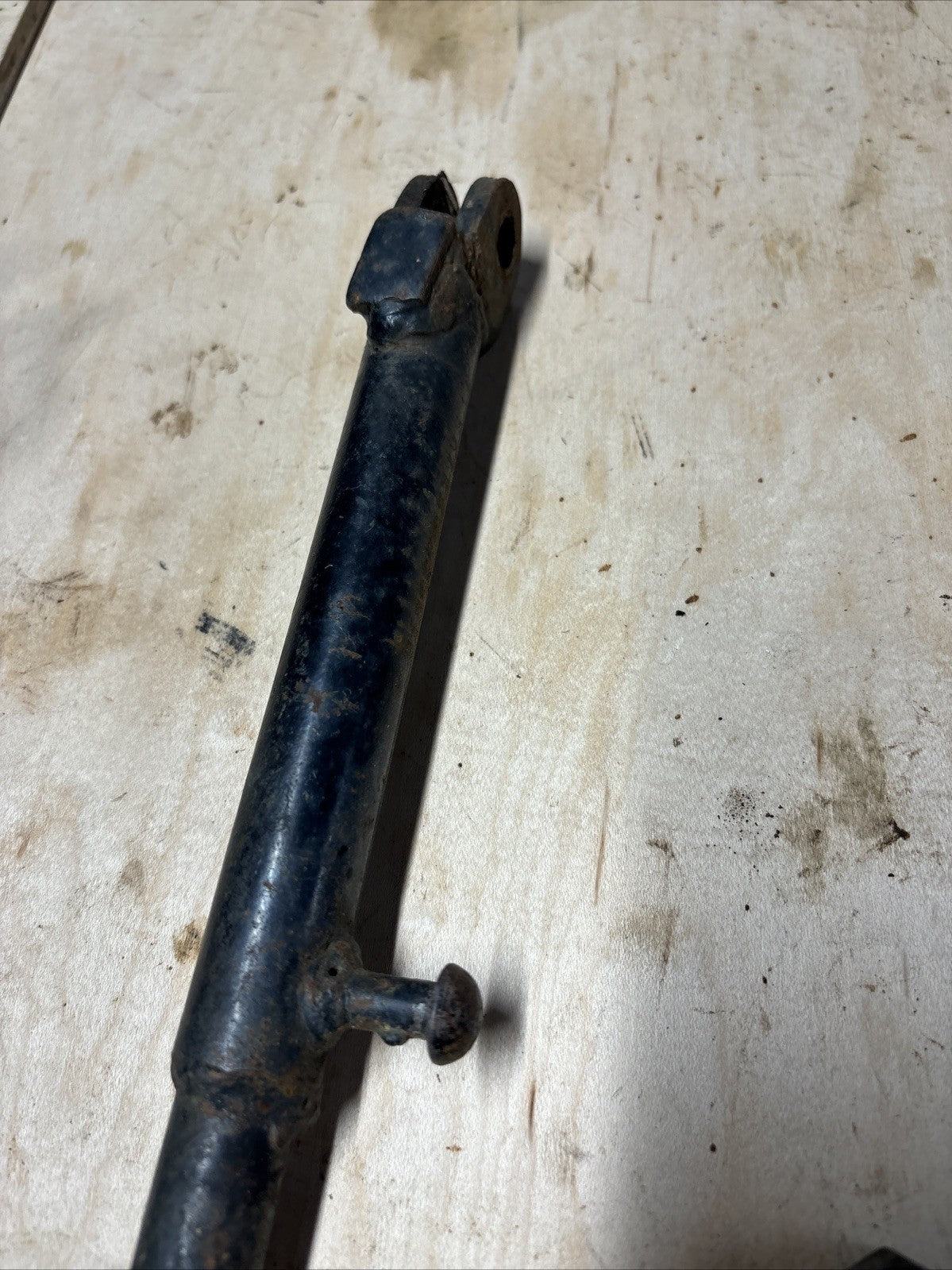 1974 Kawasaki F7 175 Enduro OEM Kick Side Stand Spring Bolt Kickstand