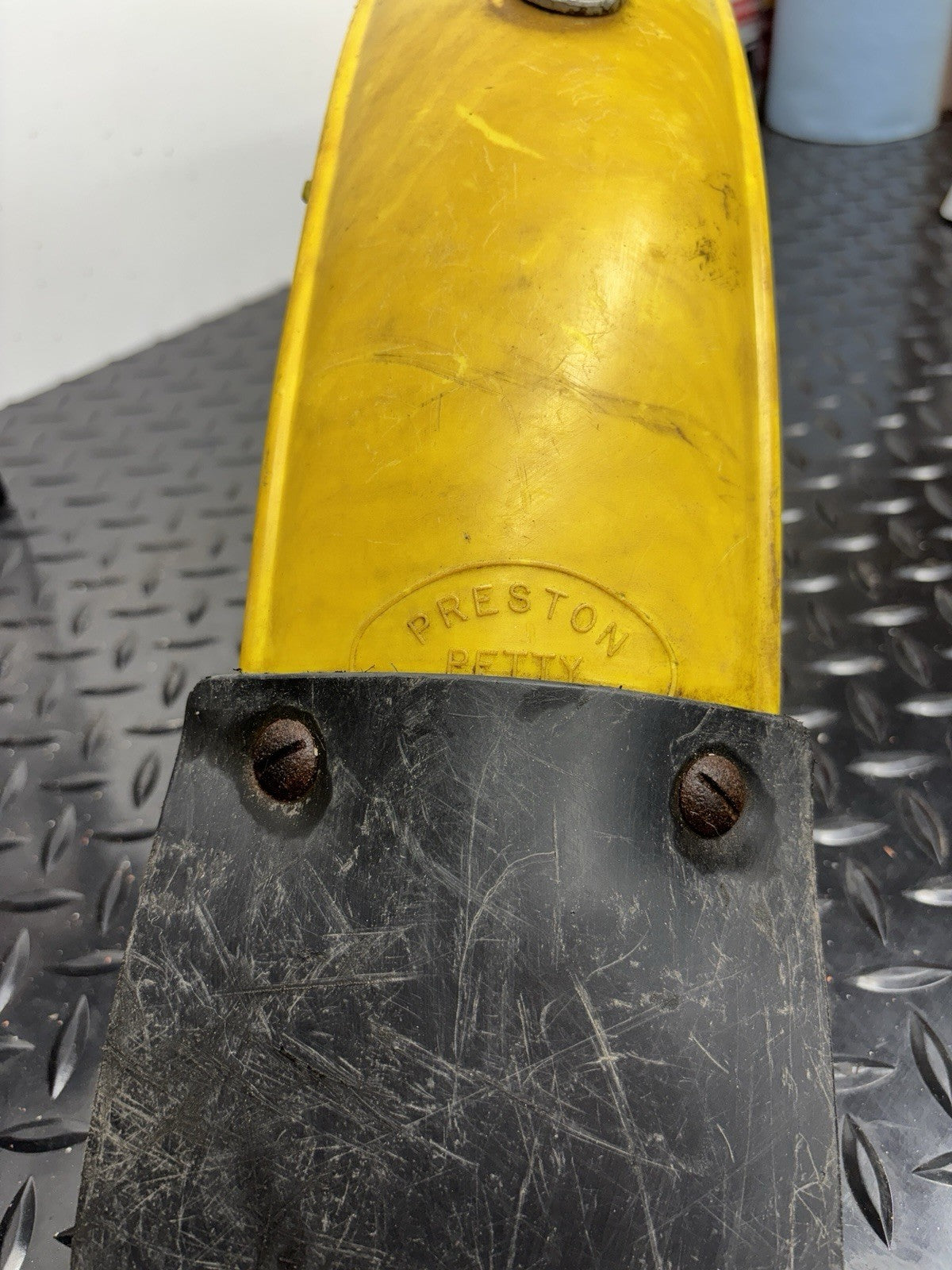 Preston Petty “Flyin Finn” Front Fender Montesa Bultaco Suzuki Yamaha Ossa