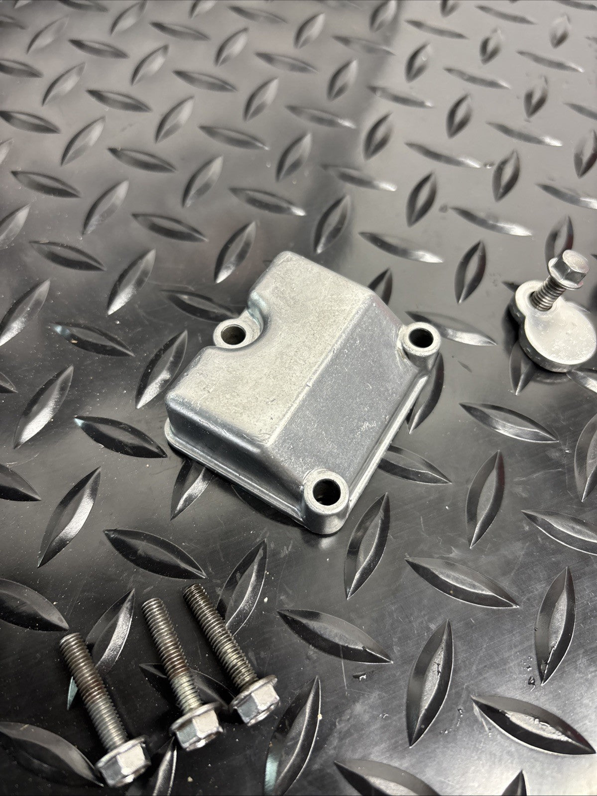 1994 Kawasaki KX125 Power Valve Linkage Cover Set 140901130 Kx 125