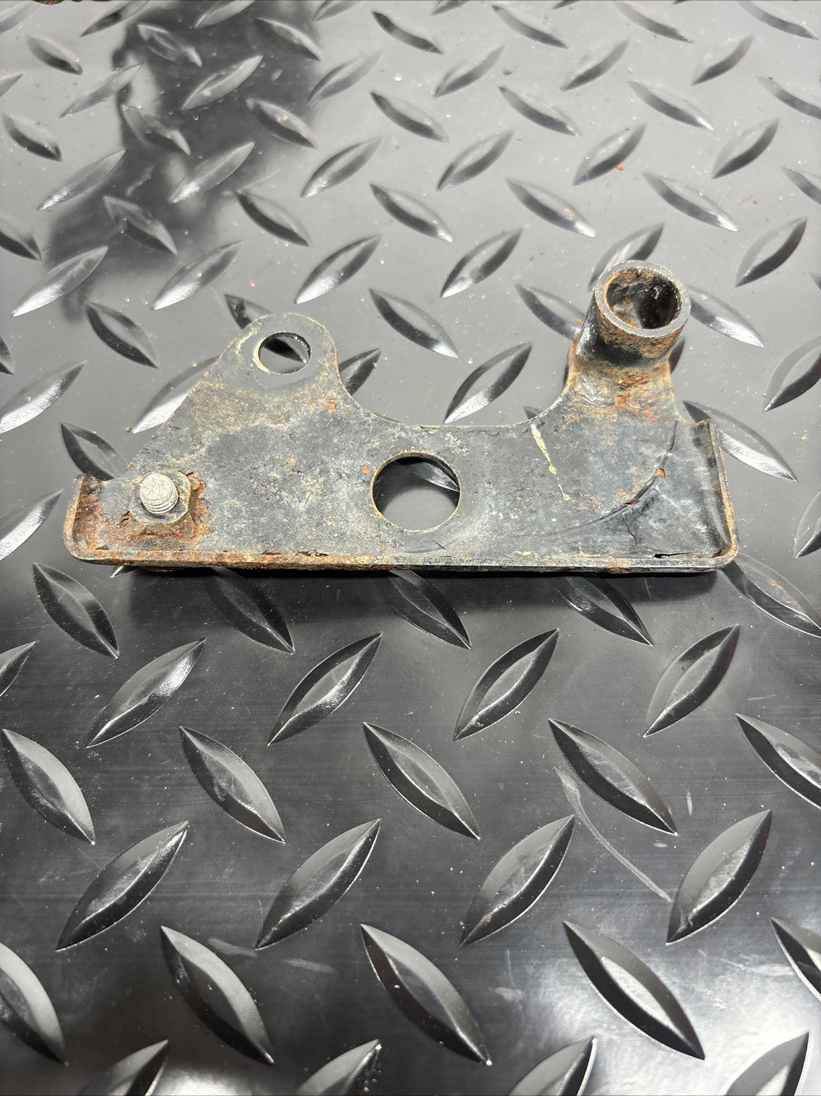 1976 Kawasaki KZ 400 OEM Electrical Bracket Voltage Regulator CDI Mount