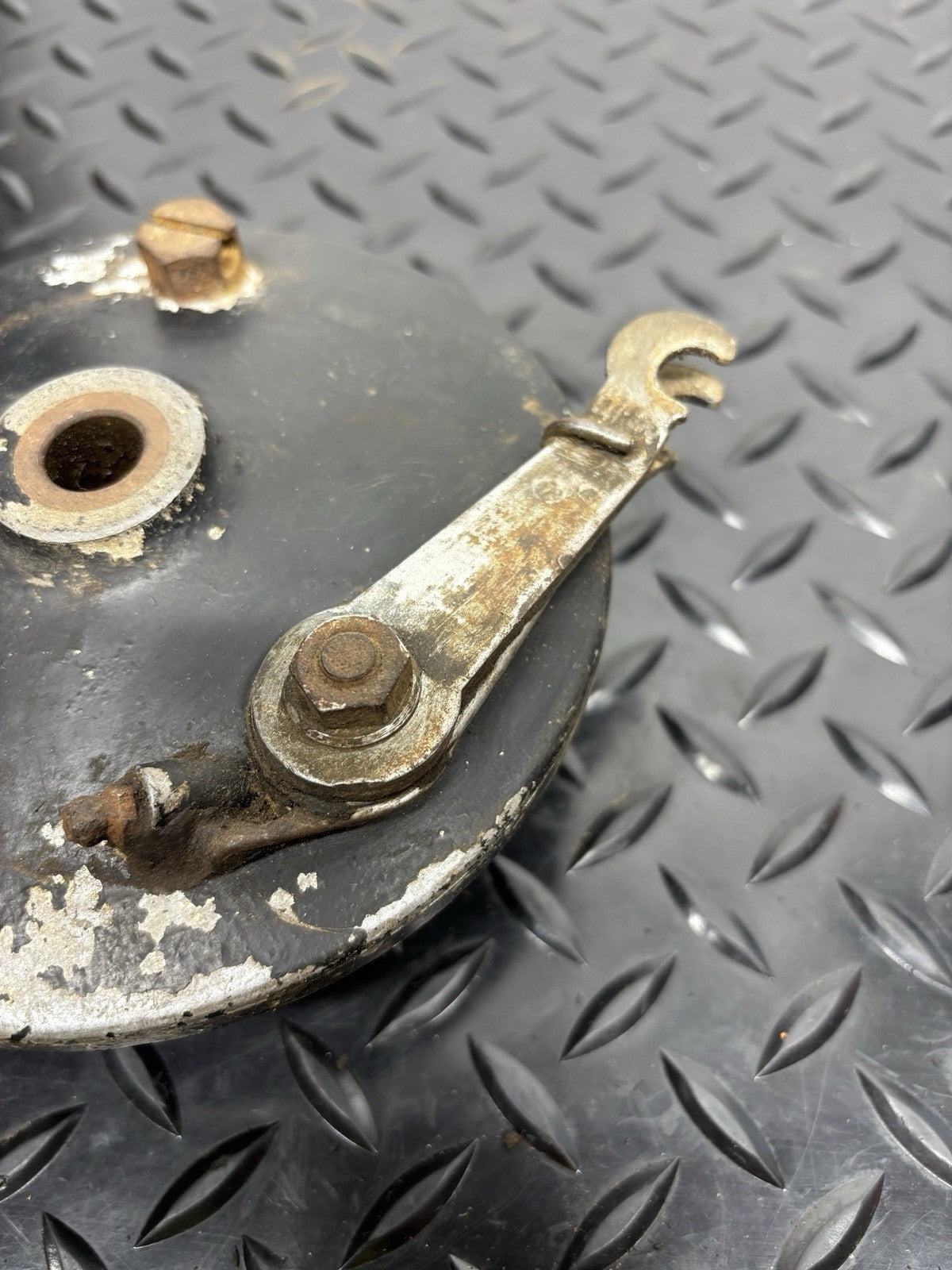 70s Montesa Cappra Enduro Cota 125 250 360 Front Brake Plate Hub Assembly Pads