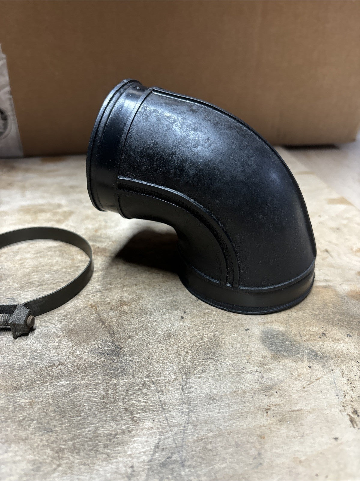 1974 Kawasaki F7 175 Enduro Intake Boot Rubber OEM Connector