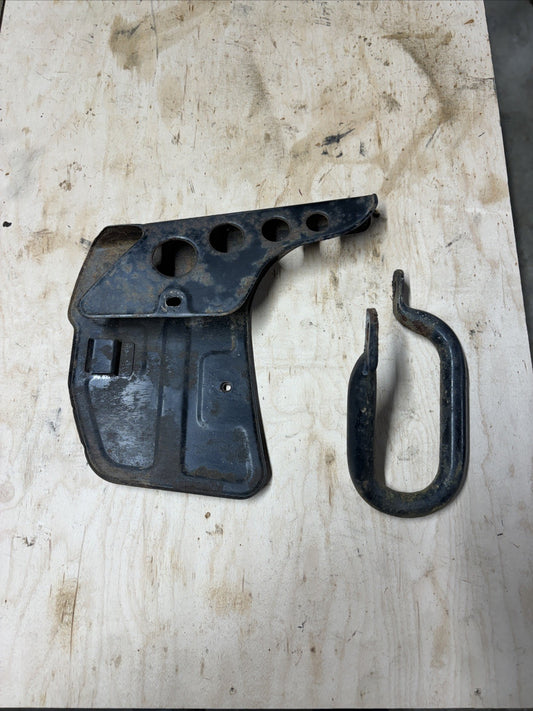 1974 Kawasaki F7 175 Enduro Chain Guard And Guard Hoop