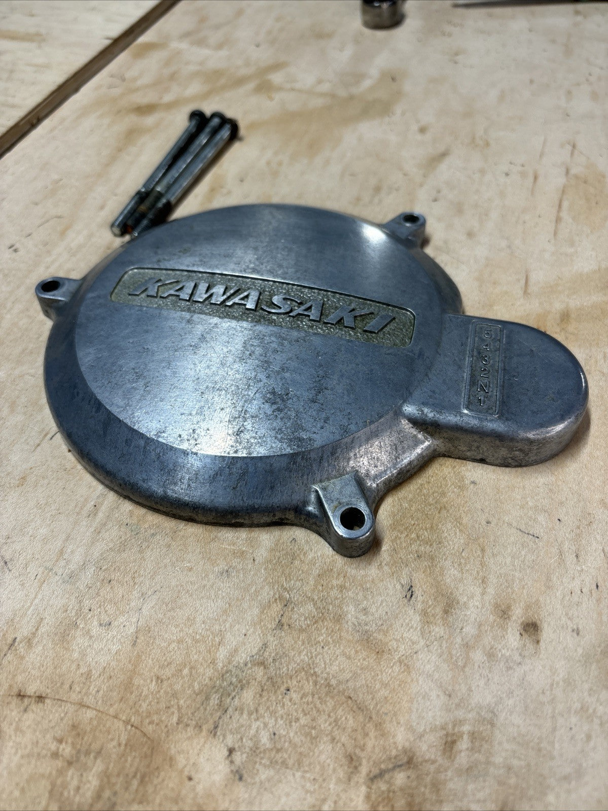 1974 Kawasaki F7-175 Flywheel Cover