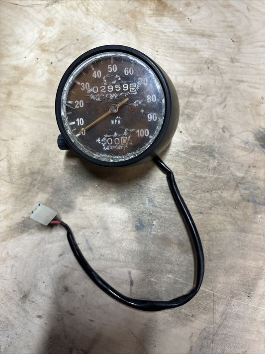 1974 Kawasaki F7 175 Enduro Speedometer Gauge Speedo *Bench Tested*