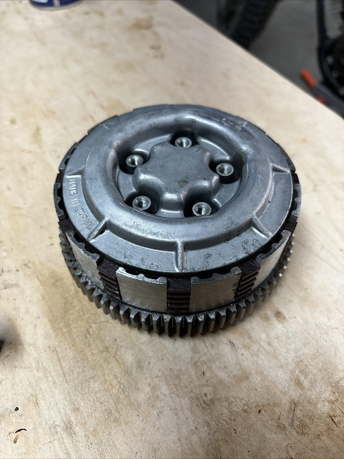 1974 KAWASAKI F7 175 Enduro Complete Clutch Assembly OEM Genuine