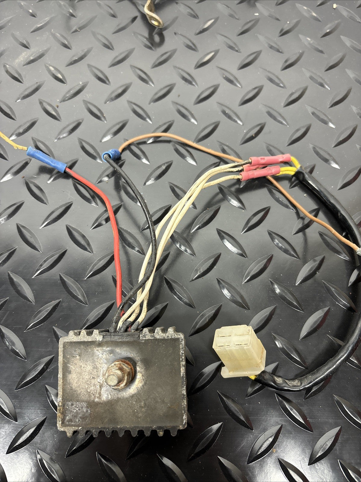 1976 Kawasaki KZ400 Main Wiring Harness OEM Cdi Rectifier Fuse Box Solenoid