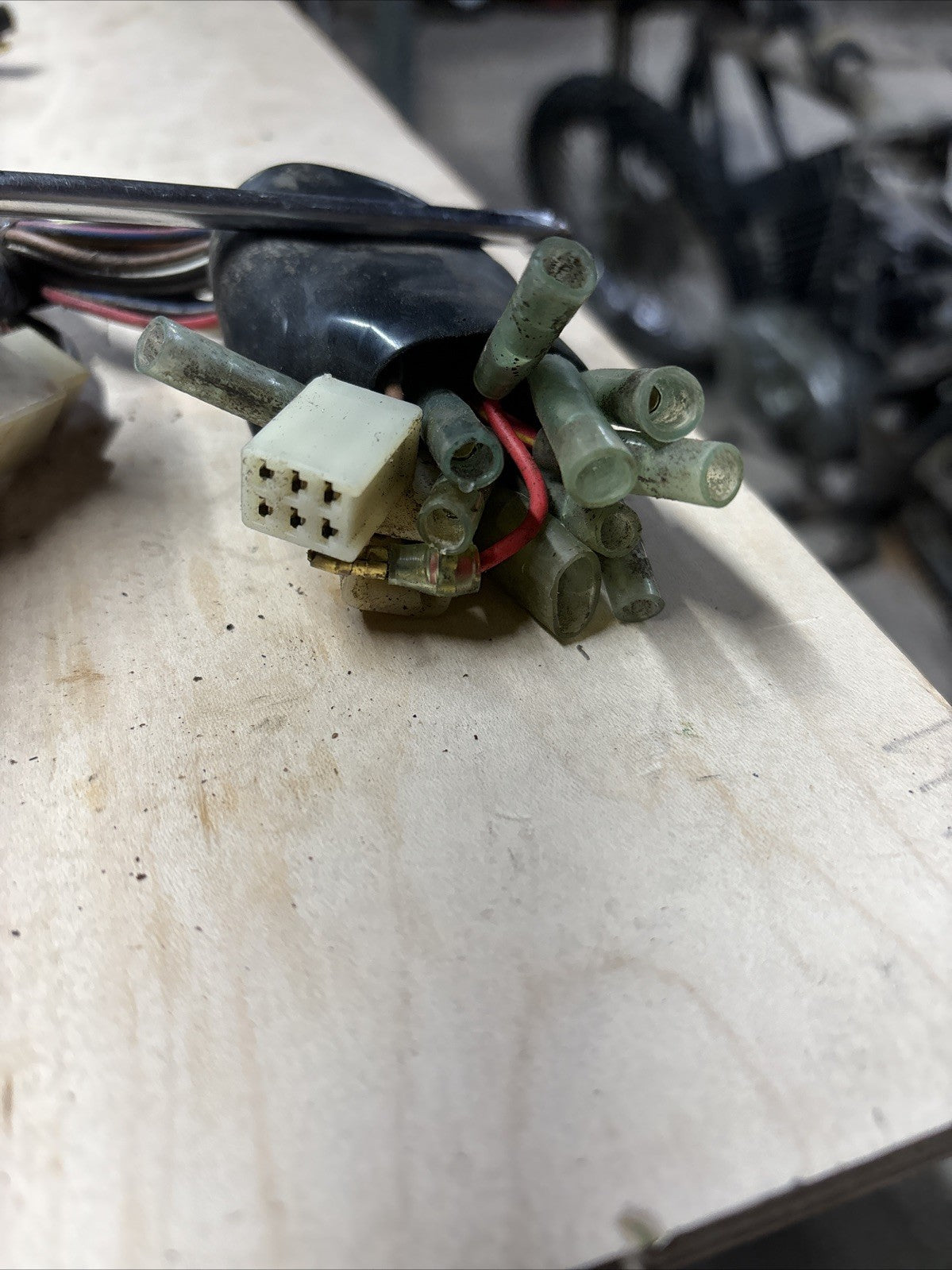 1974 Kawasaki F7 175 Enduro Main Wiring Harness Electrical System Loom