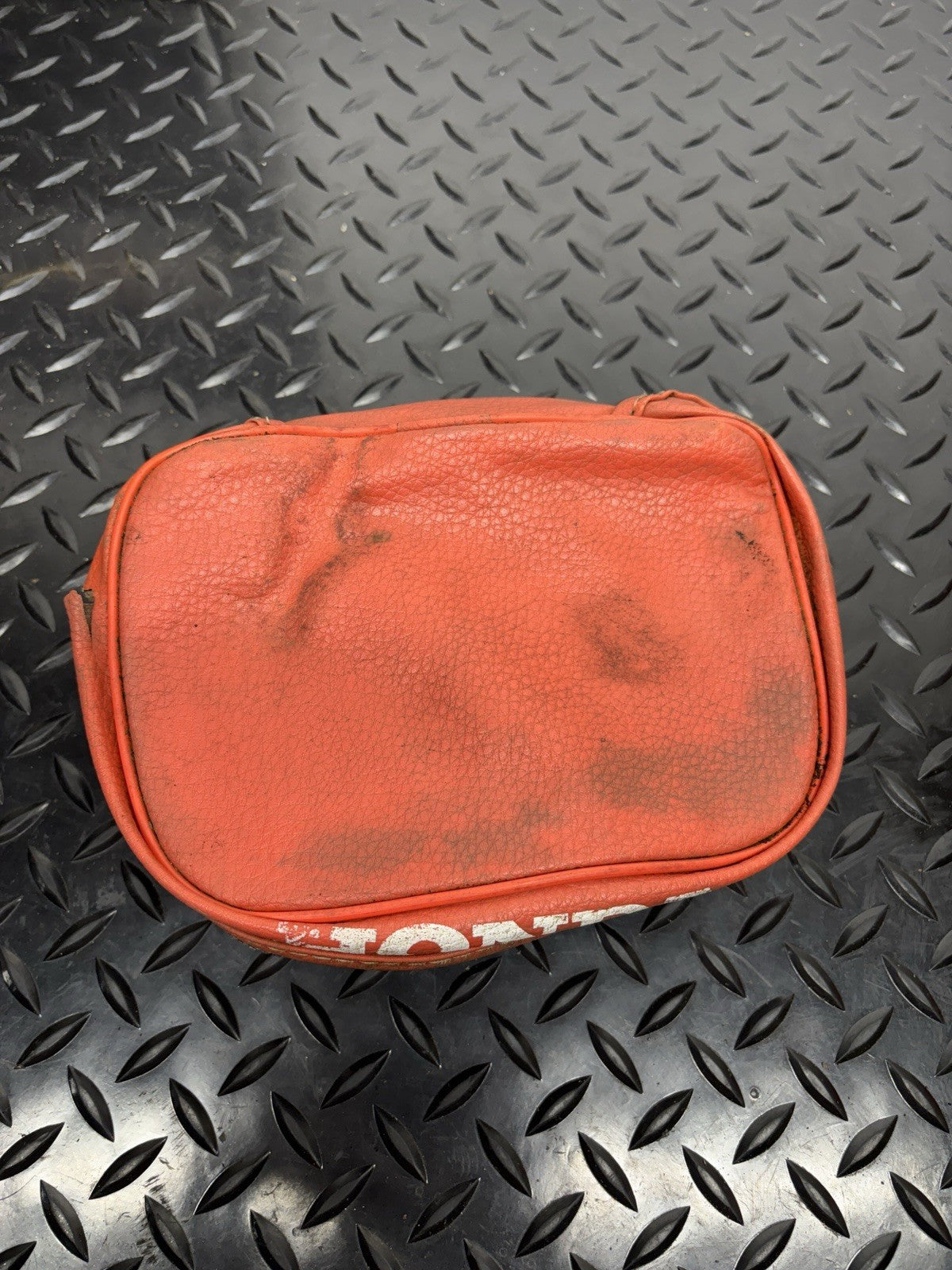 1991 Honda XR250L OEM Tool Bag Stow Fender Tool Holder  83501-MY6-A90