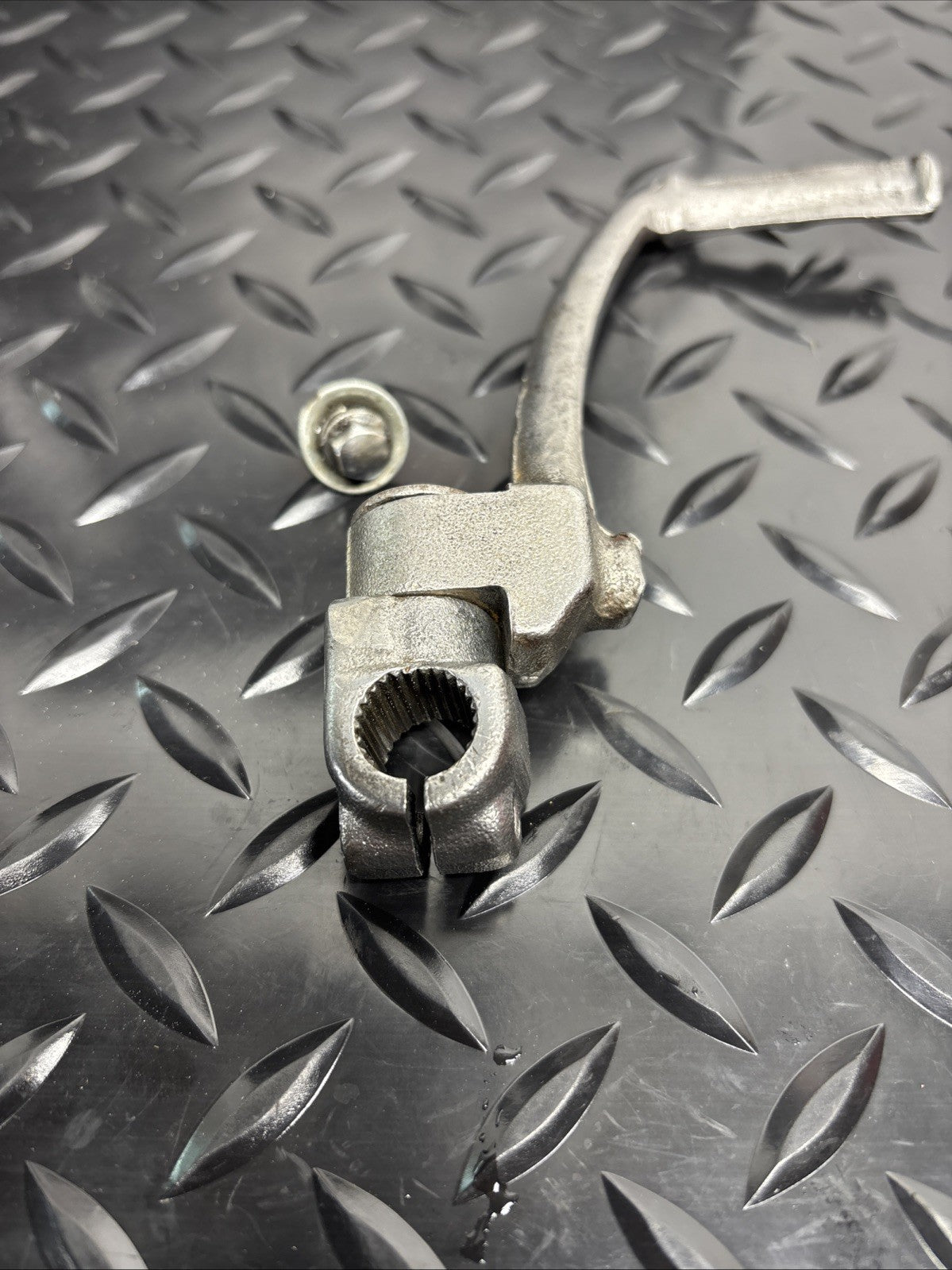 94 Kawasaki KX 125 Kicker Kick Start Lever Pedal OEM Arm 130641158