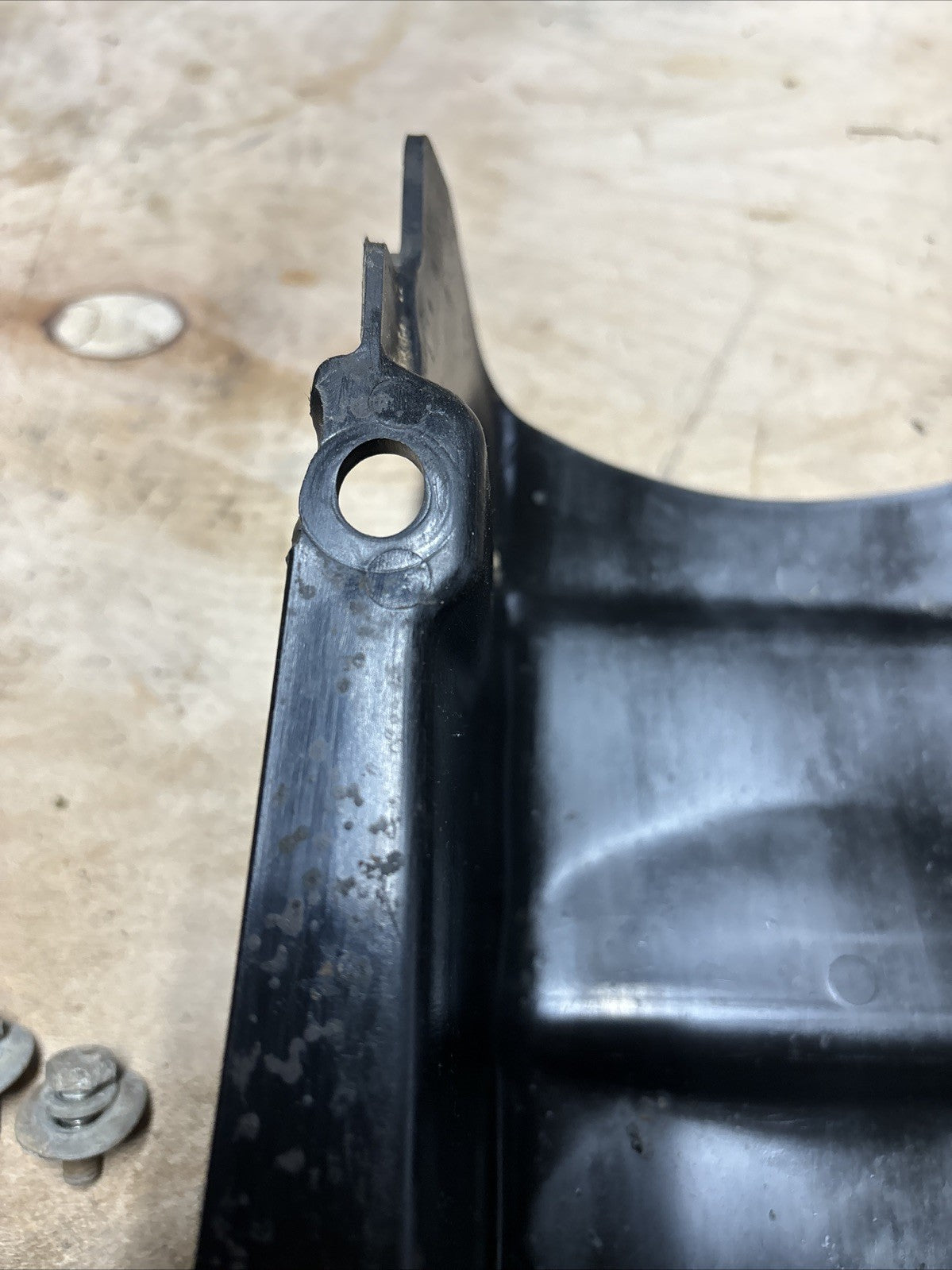 1974 KAWASAKI F7 175 ENDURO REAR INNER FENDER MUD SPLASH GUARD