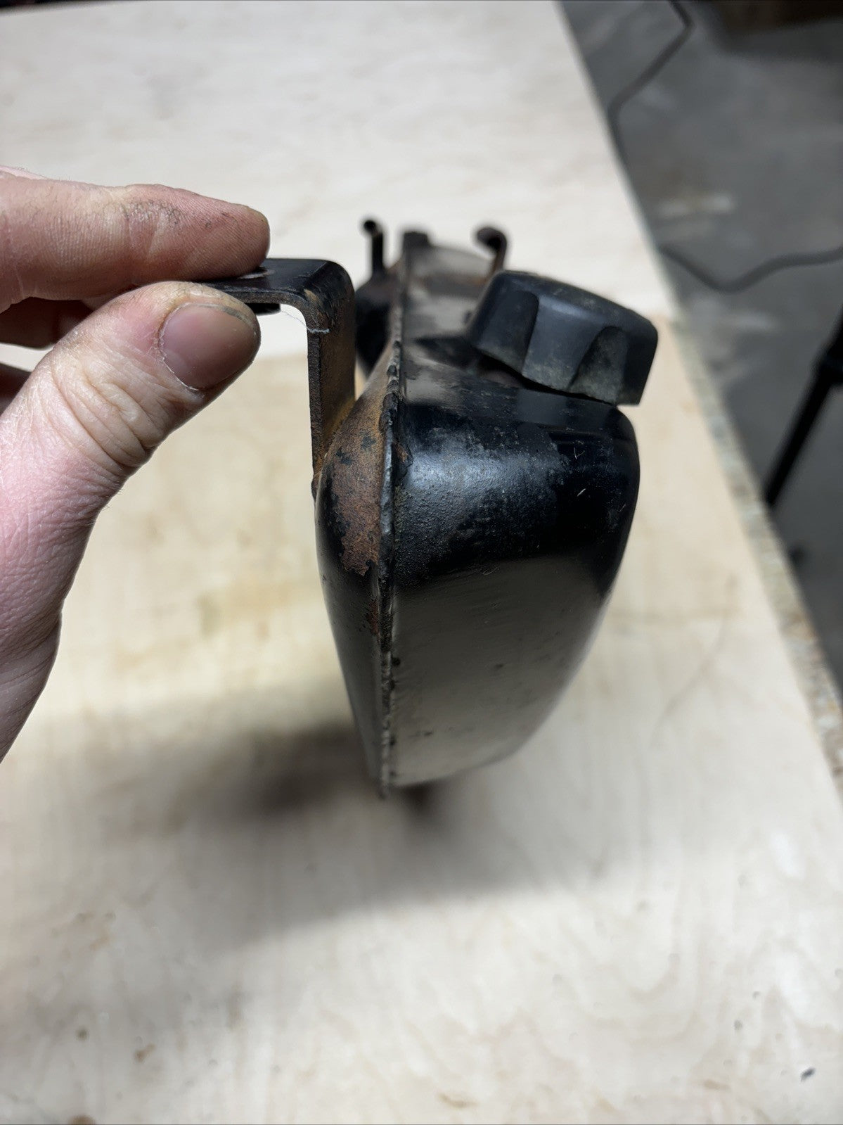 1974 Kawasaki F7 Enduro 175 Oil Reservoir Tank OEM 2 Stroke Oil Tank