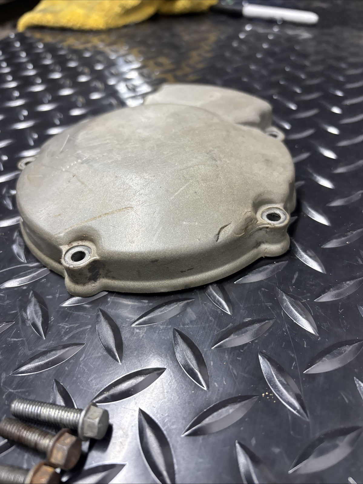 1994 Kawasaki KX125 KX 125 Stator Cover Plastic Engine OEM