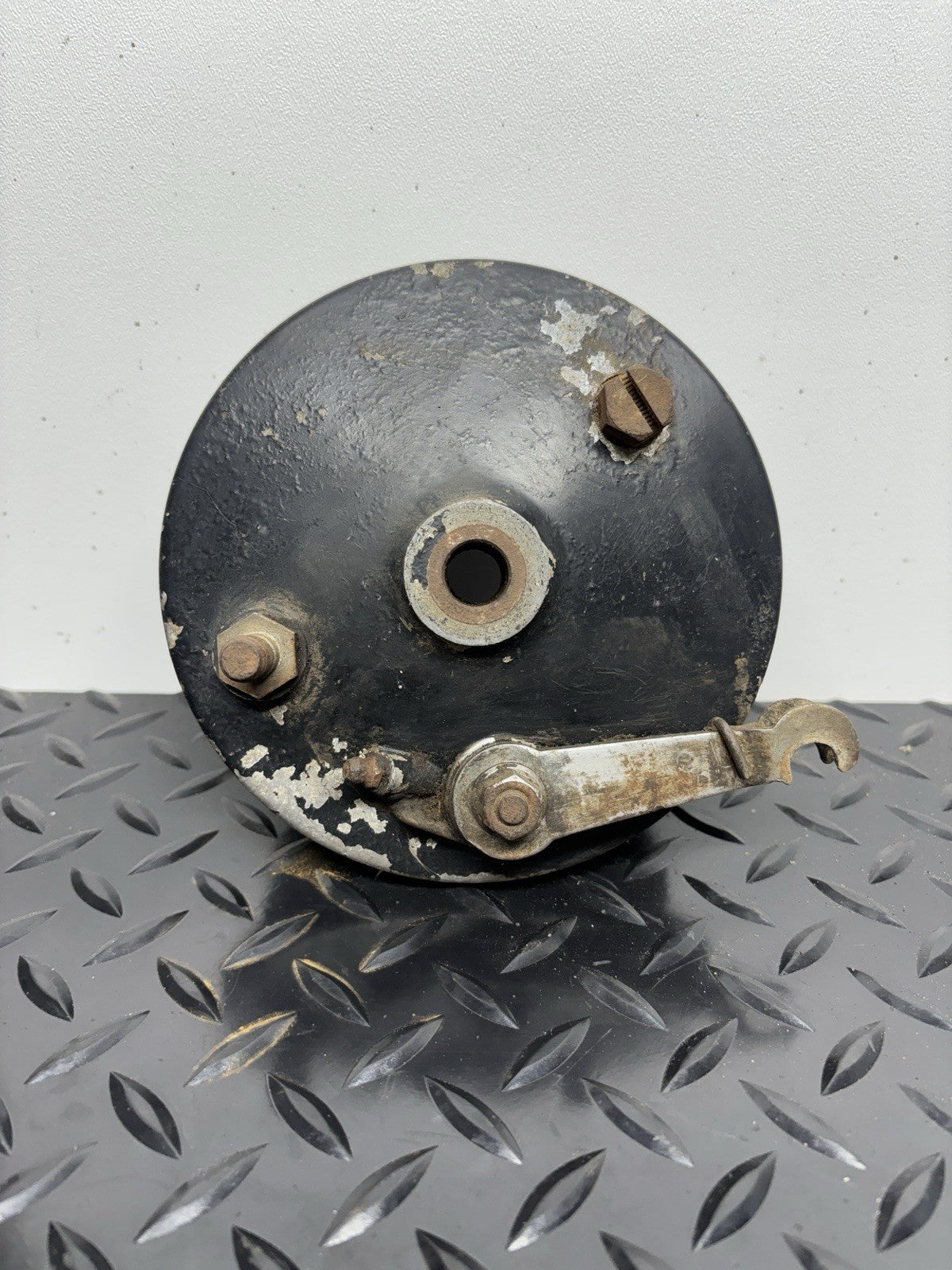 70s Montesa Cappra Enduro Cota 125 250 360 Front Brake Plate Hub Assembly Pads