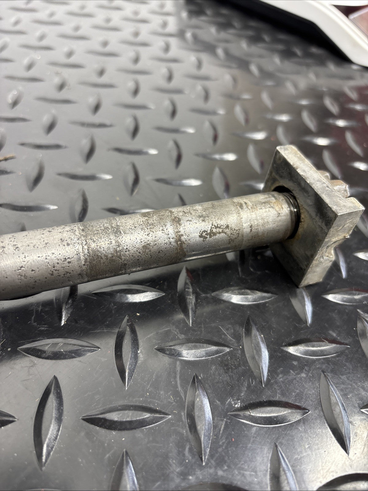 94 - 97 1994 KAWASAKI KX125 KX 125 Rear Axle  Shaft Swingarm Bolt And Blocks OEM