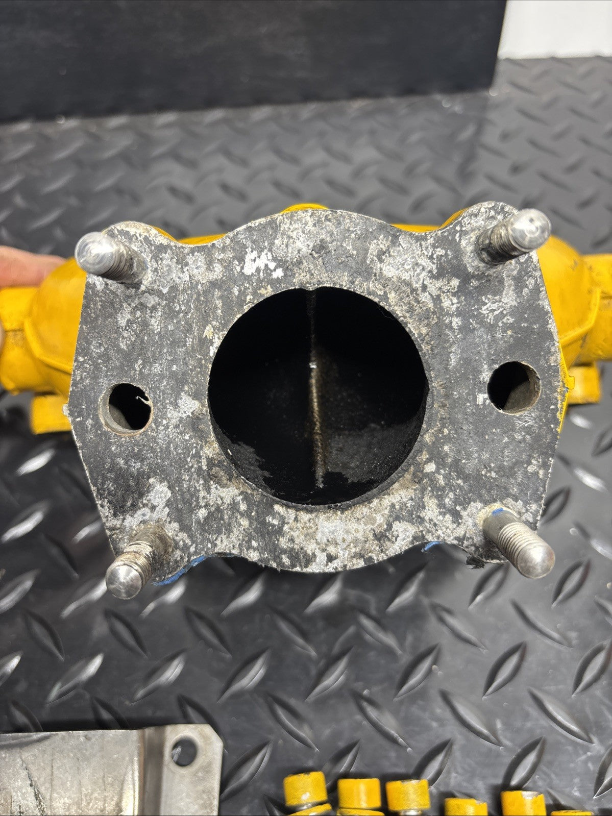 89 SEA-DOO 587 SP 90 88 91 xp spi Bombardier 580 YELLOW EXHAUST MANIFOLD HEADER