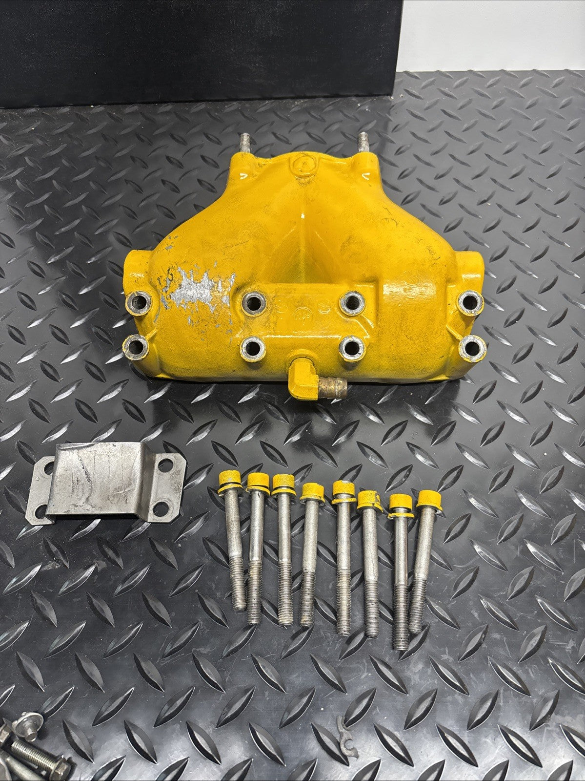 89 SEA-DOO 587 SP 90 88 91 xp spi Bombardier 580 YELLOW EXHAUST MANIFOLD HEADER