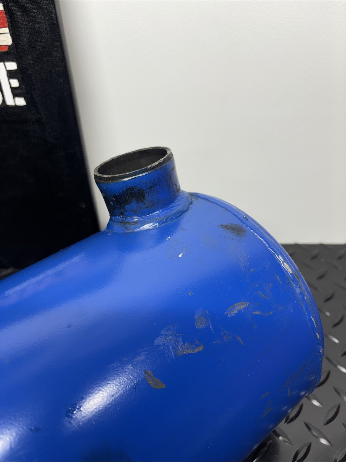 1989 Seadoo SP 587 Muffler Silencer Water Box Blue OEM