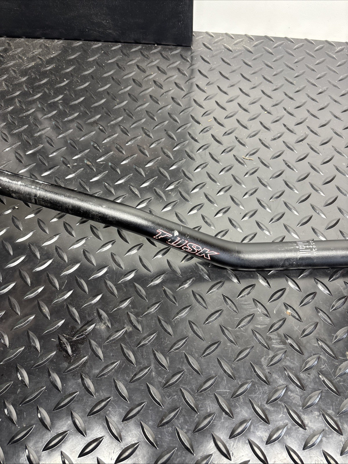 Tusk Chub 1 1/8" Aluminum Handlebars Cr High Bend Black Dirt Bike MX Handlebar
