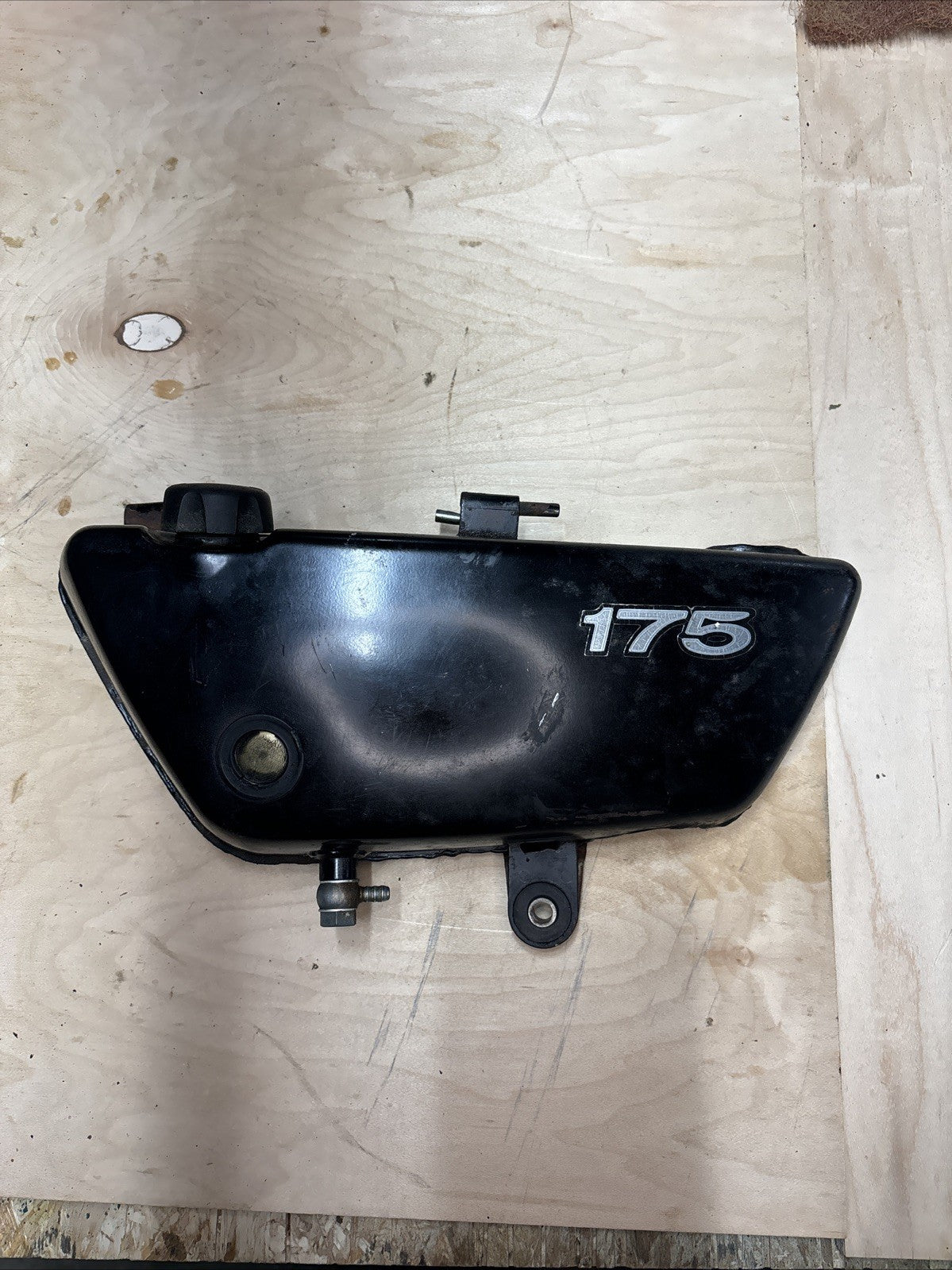 1974 Kawasaki F7 Enduro 175 Oil Reservoir Tank OEM 2 Stroke Oil Tank