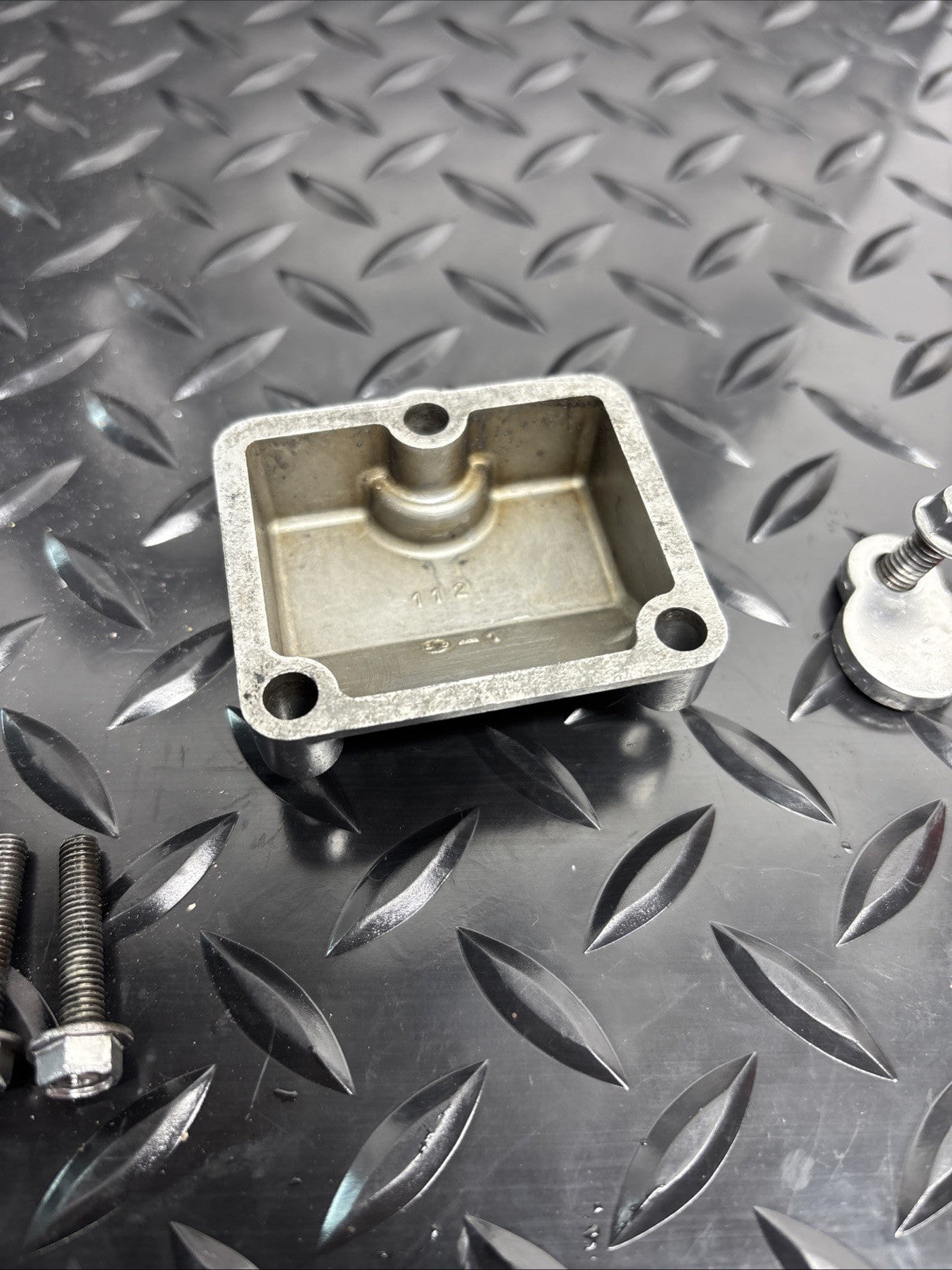1994 Kawasaki KX125 Power Valve Linkage Cover Set 140901130 Kx 125