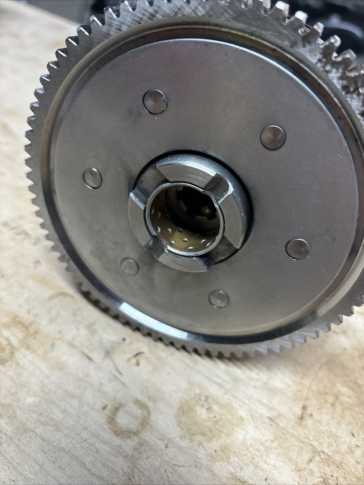 1974 KAWASAKI F7 175 Enduro Complete Clutch Assembly OEM Genuine