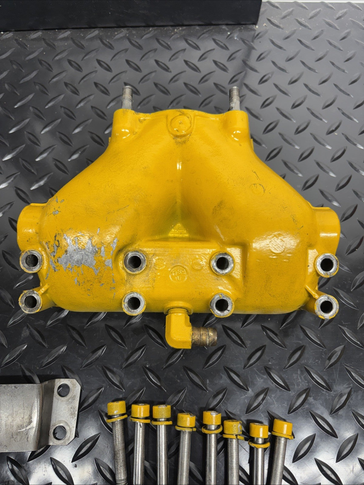 89 SEA-DOO 587 SP 90 88 91 xp spi Bombardier 580 YELLOW EXHAUST MANIFOLD HEADER