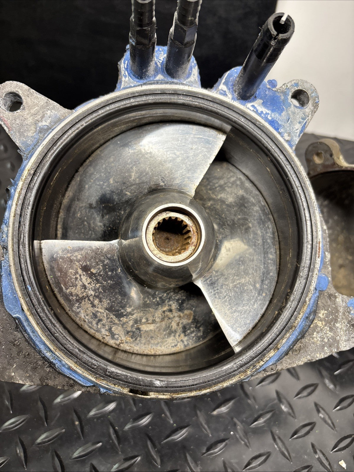 1989 Sea Doo SP 587 Jet Pump Housing Impeller Assembly